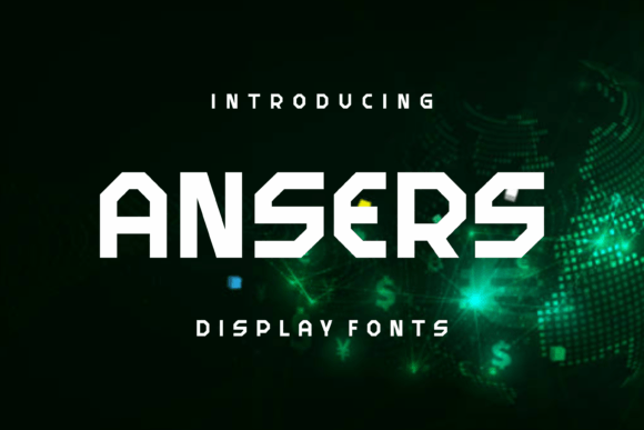 A Display Font Designed for Editorial Moments: Ansers