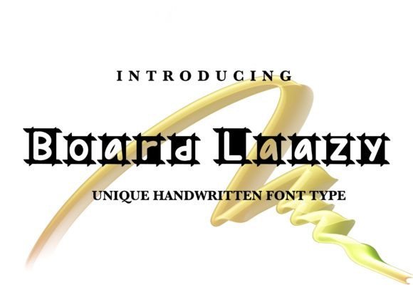 Board Laazy: A Review of This Elegant Display Font