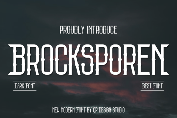 Brocksporen: A Stylish Display Font for Polished Web Projects