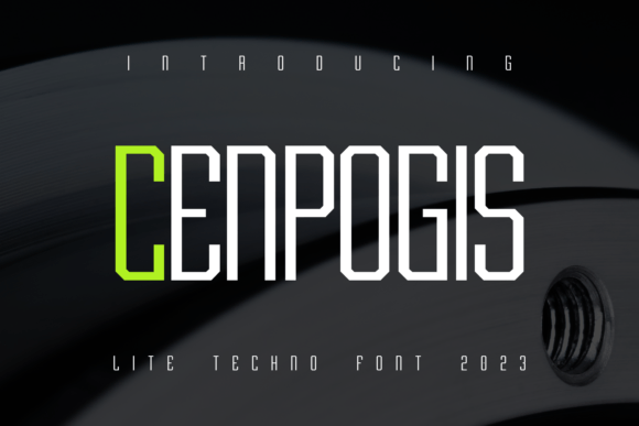 Cenpogis: A Display Font Engineered for Digital Impact