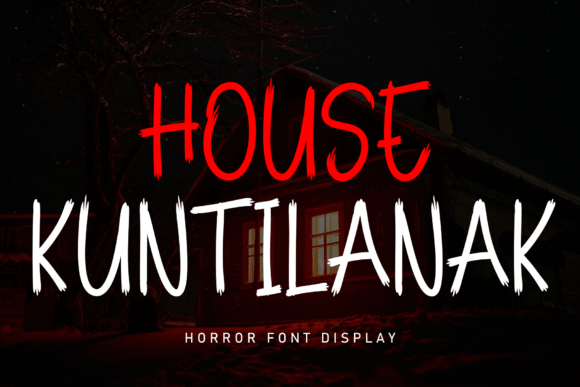 Choosing a Typographic Mood with House Kuntilanak