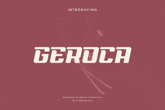 Geroca: A Dynamic Display Font Built for Marketing