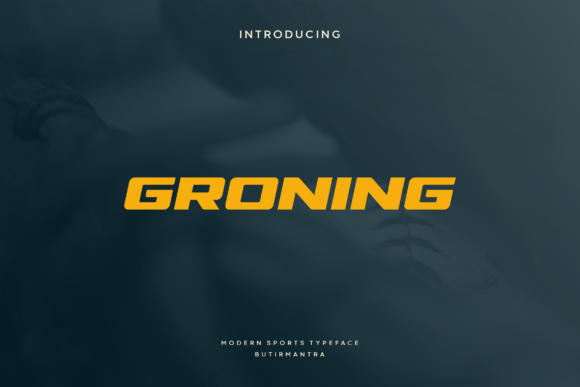 Groning: A Display Font Built for Editorial Impact