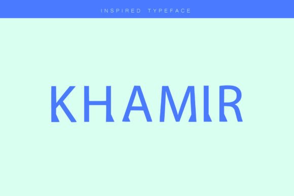 Khimar: A Font for Crafting Editorial Atmosphere
