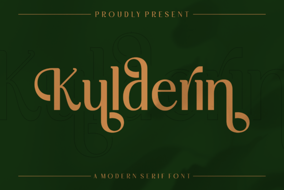 Kulderin: A Display Font Built for Modern Campaigns