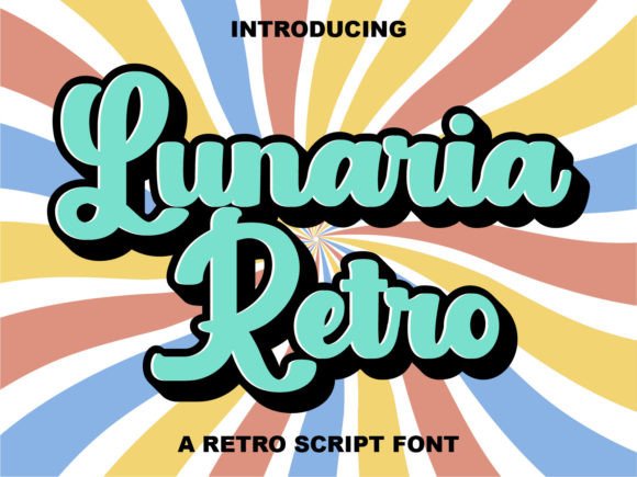 Lunaria Retro: A Display Font for Editorial Mood