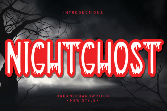 Nightghost: A Bold Display Font for Your Business Branding