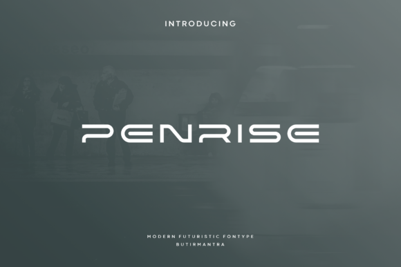 Penrise: A Display Typeface for Elegant Editorial Headlines
