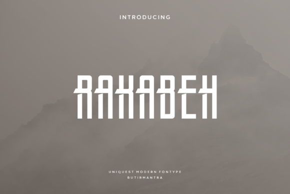 Rakabeh Font: The Perfect Companion for Modern Crafters