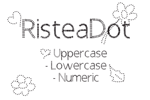 Ristea Dot: A Display Font for Brands That Play