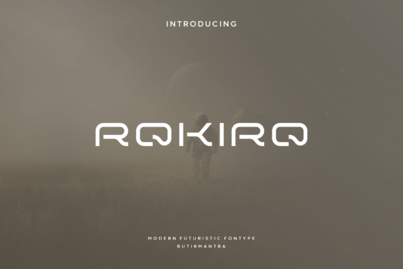 Rokiro: A Modern Display Font for Clear Branding