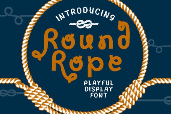 Round Rope: A Playful Display Font Reviewed in Real Branding Work