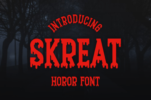 Skreat: A Bold Display Font for Branding