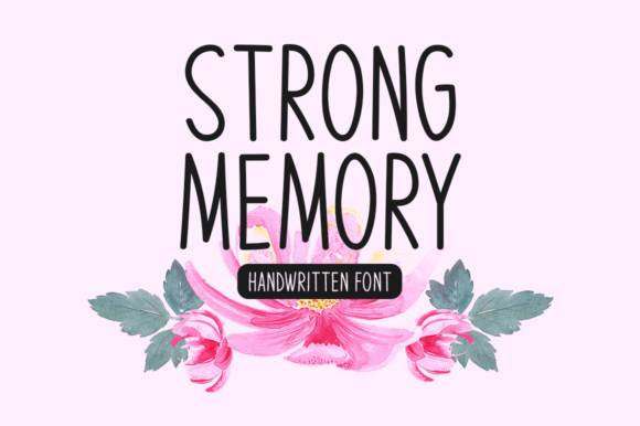 Strong Memory: A Handwritten Font for Modern Web Design