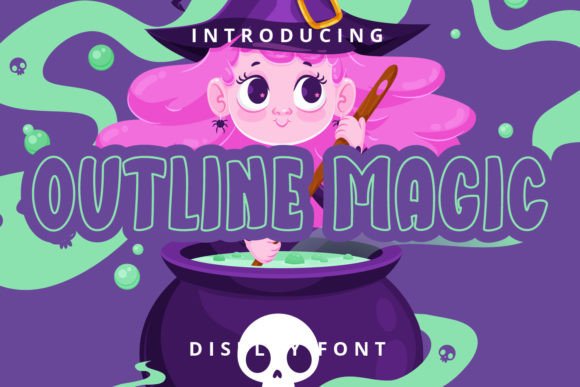 The Outline Magic Font: A Perfect Typographic Tool for Creative Makers