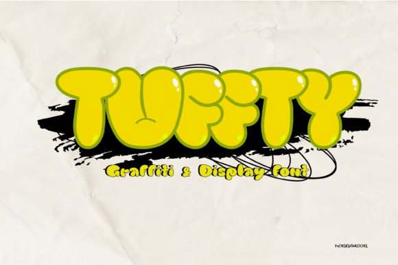Tuffty Font: A Graffiti-Style Typeface for Playful Branding