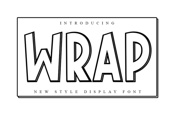 Unwrap Editorial Impact with Wrap, a Modern Display Font