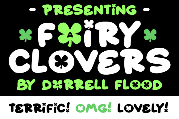 Using Fairy Clovers Font in Real Branding Projects
