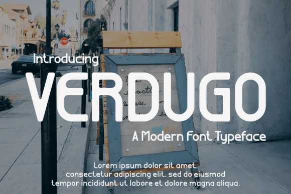 Verdugo Font: A Modern Typeface for Distinctive Web Design