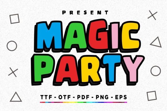 Your Next Favorite Font for Handmade Goods: Magic Party